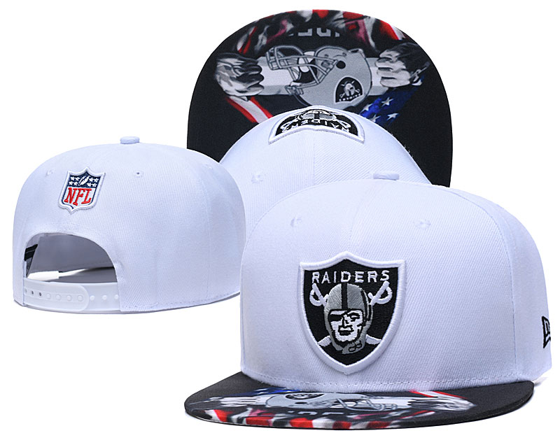 2021 NFL Oakland Raiders #20 hat GSMY->soccer hats->Sports Caps